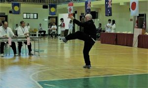 Neil Competing in International Championship of Cheng Ming