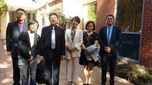 Delegates from Shenzhen Kangning Mental Health Hospital Visiting St. Vincent Hospital